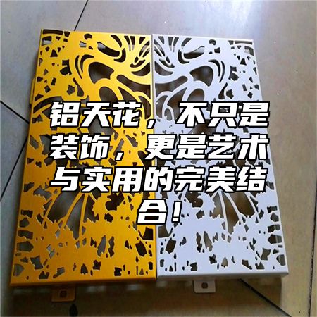 铝天花，不只是装饰，更是艺术与实用的完美结合！