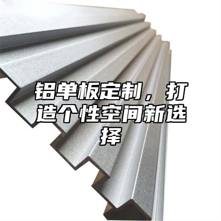 铝单板定制，打造个性空间新选择